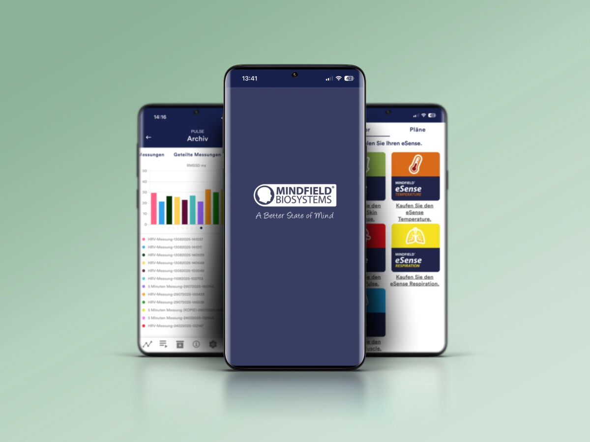 Messung der HRV mit eSense-App